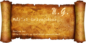 Mözl Grizeldisz névjegykártya
